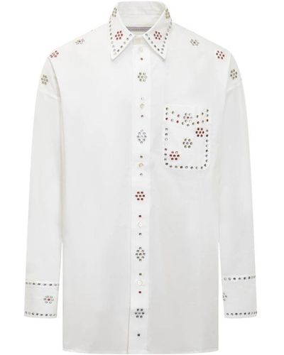 Bluemarble Casual Shirts - White