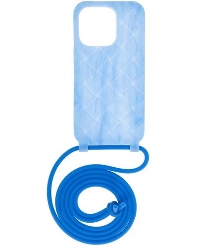 Bottega Veneta Iphone 14 pro-hülle - Blau