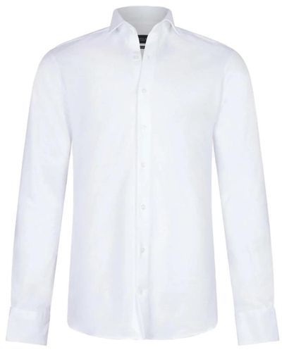 Cavallaro Napoli Formal Shirts - White
