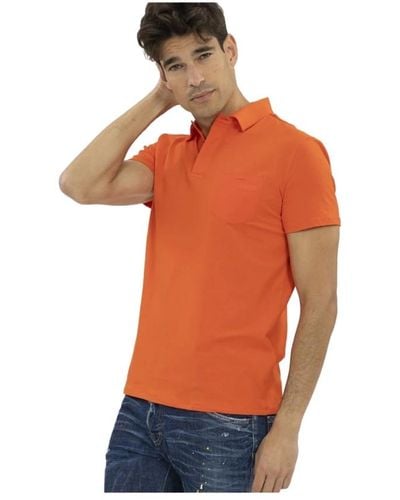 Rrd Revo Technisches Polo Shirt - Orange