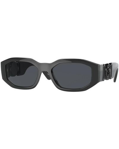 Versace Stylische sonnenbrille mit einzigartigem design - Schwarz