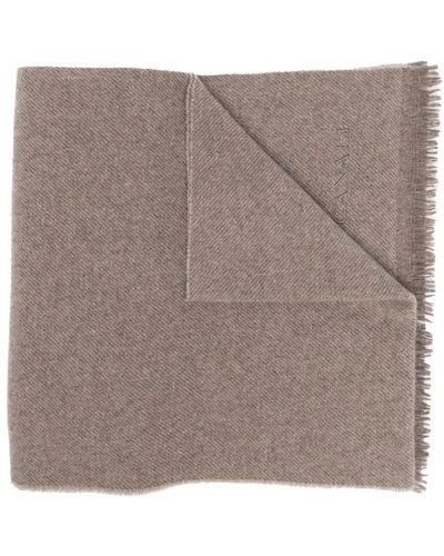 Canali Winter Scarves - Brown