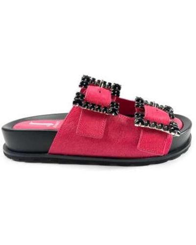Jeannot Flat sandals - Rosa