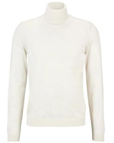 Cashmere Company Knitwear > turtlenecks - Blanc