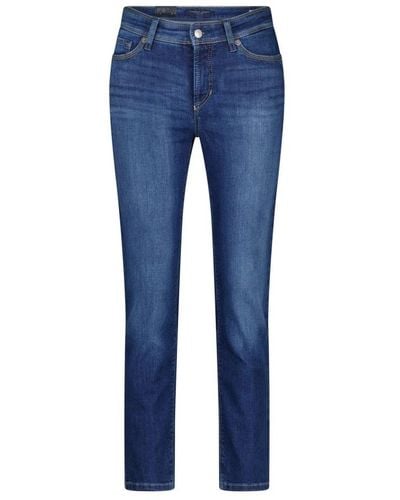 Cambio Kurze piper jeans 5-pocket stil - Blau