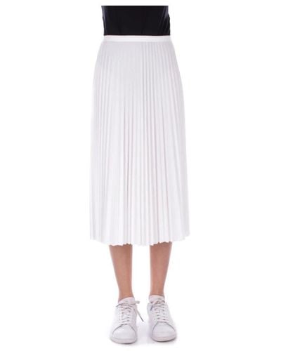 Lacoste Midi Skirts - White