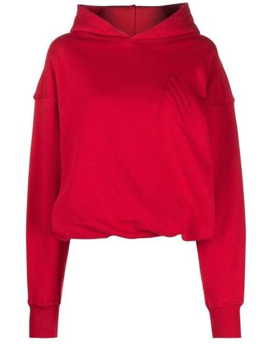 The Attico Hoodies - Red