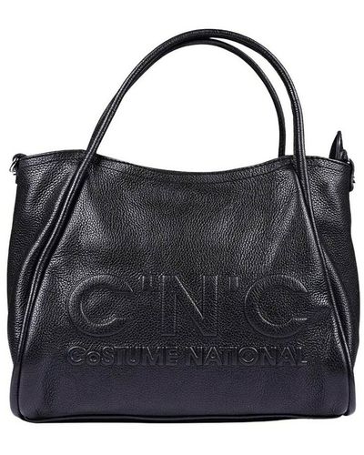 CoSTUME NATIONAL Leather Bag Cn2008 - Schwarz