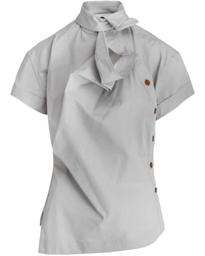 Vivienne Westwood Elegante ss ming shirt in grau