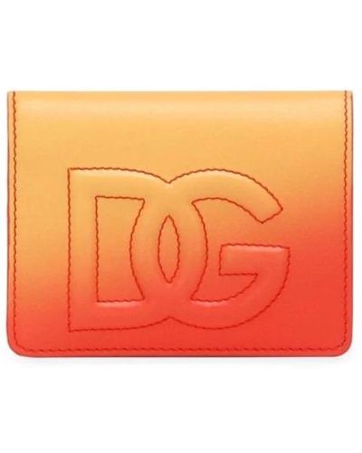 Dolce & Gabbana Portafoglio elegante - Arancione