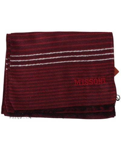 Missoni Winter Scarves - Red
