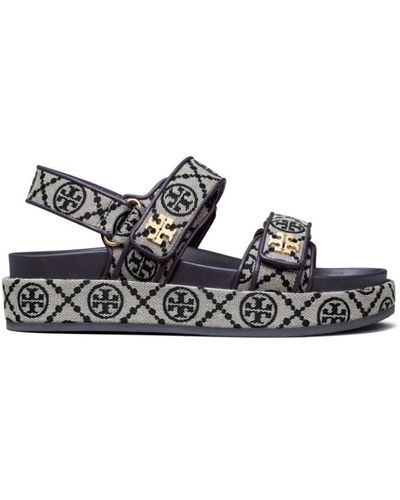 Tory Burch Flat Sandals - Blue