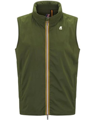 K-Way Stretch-nylon-jersey in grün cypress