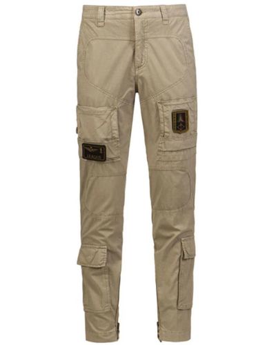 Aeronautica Militare Slim-fit trousers - Natur