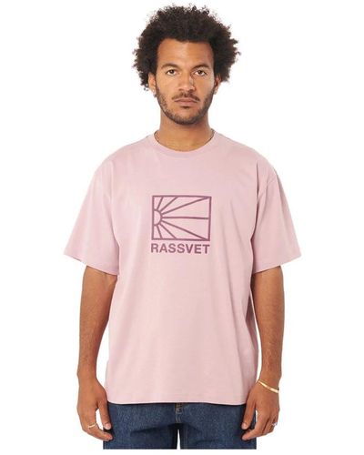 Rassvet (PACCBET) T-shirts - Pink
