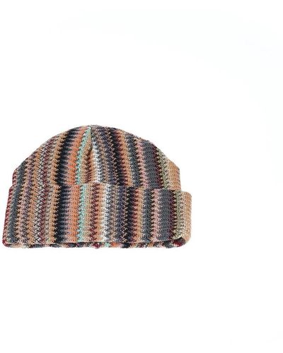 Missoni Beanies - Brown