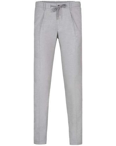 Profuomo Prof - trousers > chinos - Gris