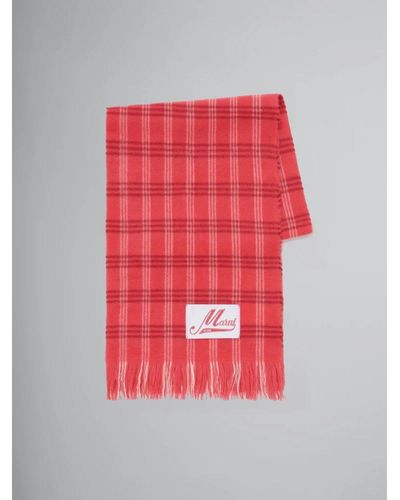 Marni Winter Scarves - Red