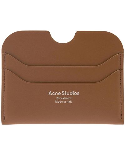 Acne Studios Wallets & cardholders - Marrone