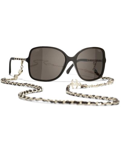Chanel Sonnenbrille - Mettallic