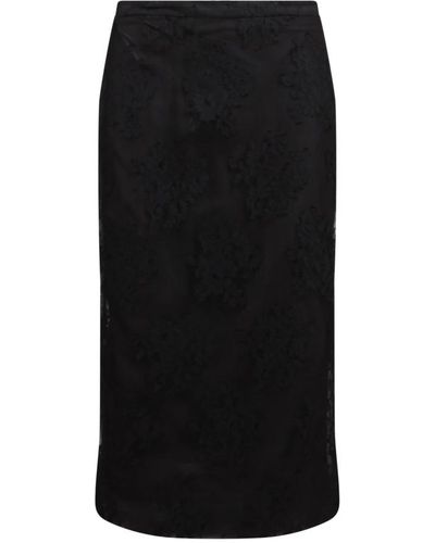 Dolce & Gabbana Midi skirts - Negro