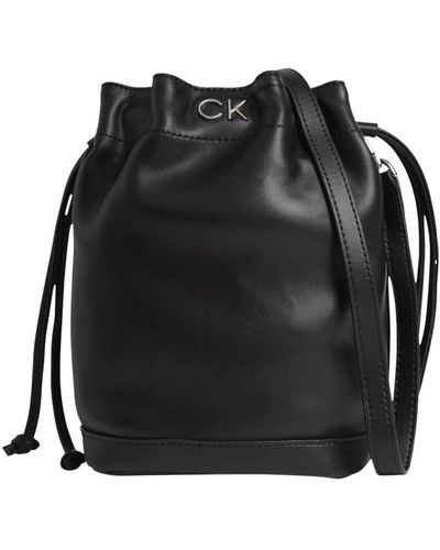 Calvin Klein Elegante borsa a tracolla nera - Nero