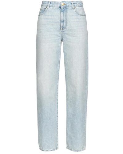 Pinko Loose-Fit Jeans - Blue