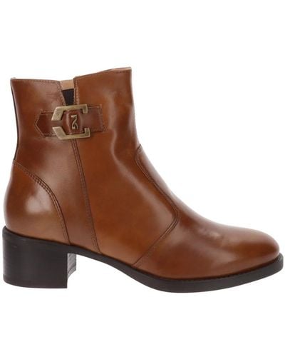 Nero Giardini Heeled Boots - Brown
