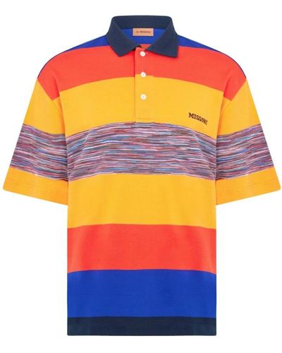 Missoni Polo Shirts - Orange