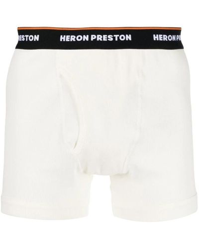 Heron Preston Logo-bund boxershorts in mehreren farben - Weiß