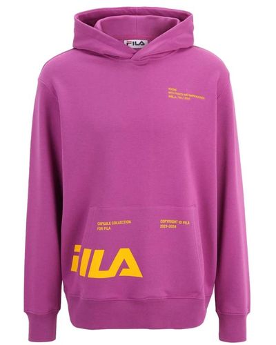 Fila Sweatshirts & hoodies > hoodies - Violet