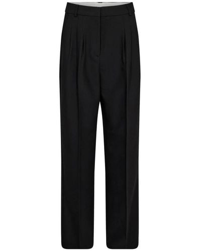 co'couture Straight Trousers - Schwarz
