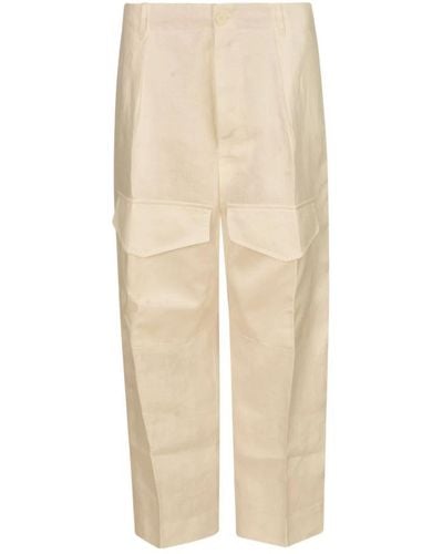 Setchu Tapered Trousers - Natural