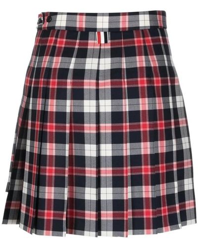 Thom Browne Short Skirts - Red