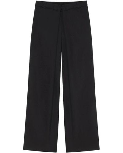 Givenchy Wide Trousers - Black