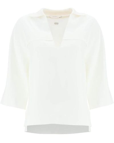 Agnona Blouses & shirts > blouses - Blanc