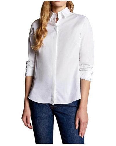 Fay Weiße casual hemden,sormb001 hemd