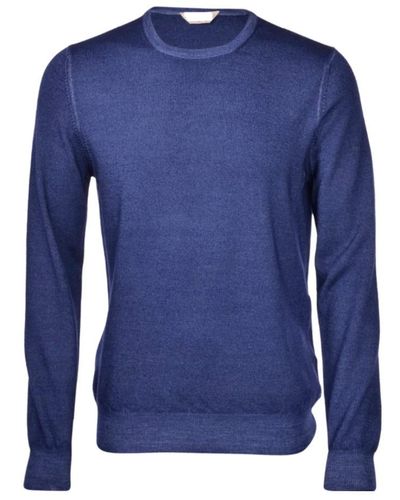 Paolo Fiorillo Round-Neck Knitwear - Blue