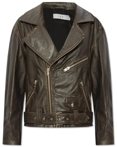 IRO Jackets > leather jackets - Vert