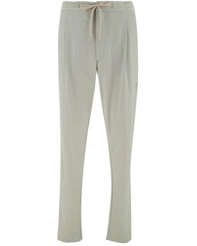 Lardini Trousers > slim-fit trousers - Gris