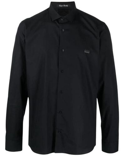 Philipp Plein Casual Shirts - Black