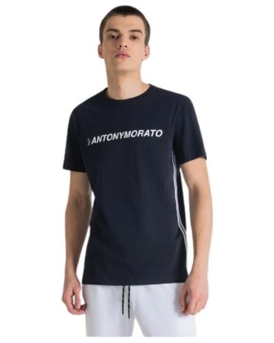 Antony Morato Tops > t-shirts - Bleu