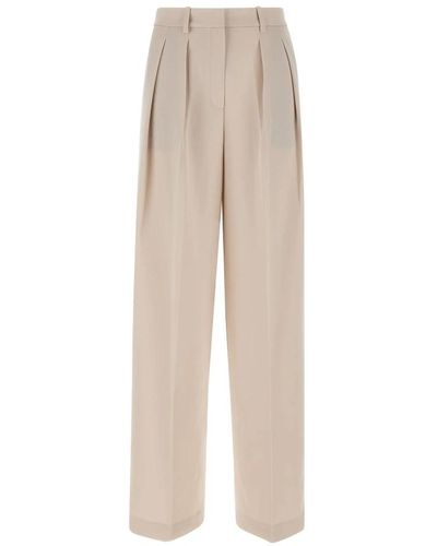 Theory Wide trousers - Natur