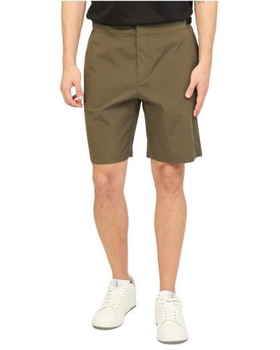 Ecoalf Grüne bermuda-shorts mit sorona-faser