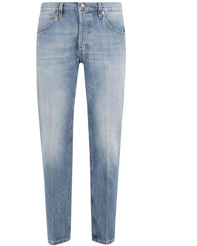 Dondup Stylische denim-jeans für männer - Blau