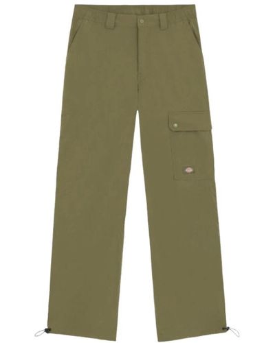 Dickies Trousers > straight trousers - Vert