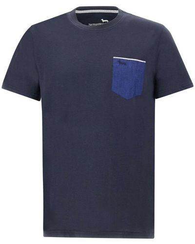 Harmont & Blaine T-Shirts - Blue