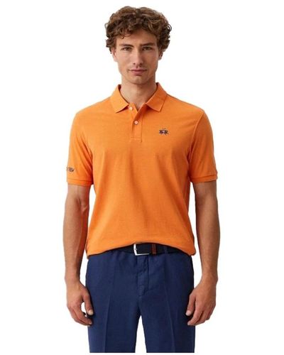 La Martina Polo shirts - Orange
