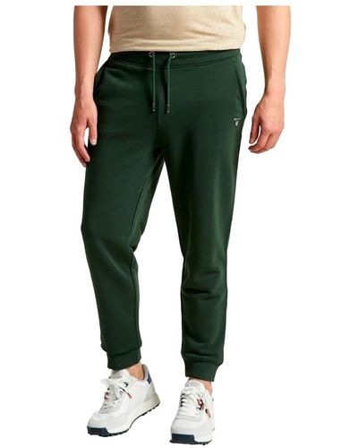 GANT Trousers > sweatpants - Vert