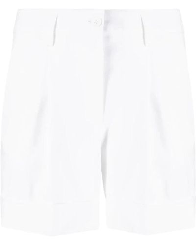 P.A.R.O.S.H. Long Shorts - White